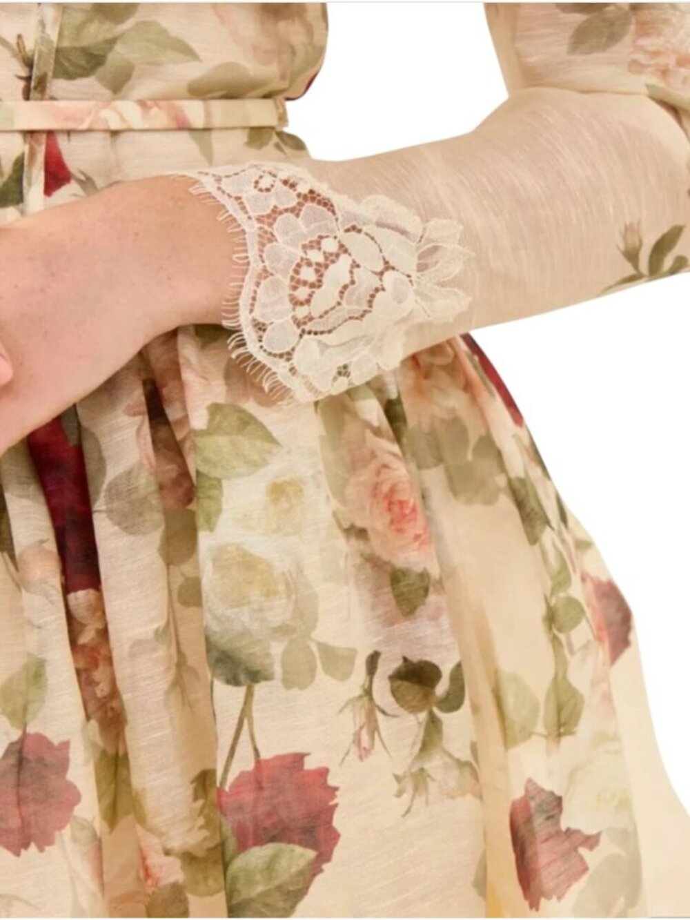 Zimmermann Hypnotic floral linen and silk minidress (New With Tags) - Picture 7 of 9